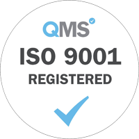 QMS ISO 9001 Registered Logo